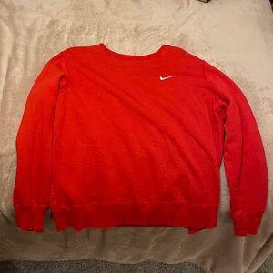 XL Red Nike Crewneck